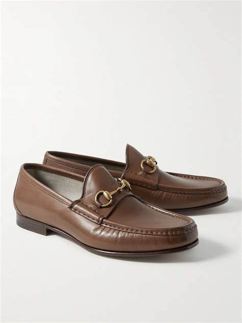 gucci loafer horsebit men|men's gucci loafers outlet.